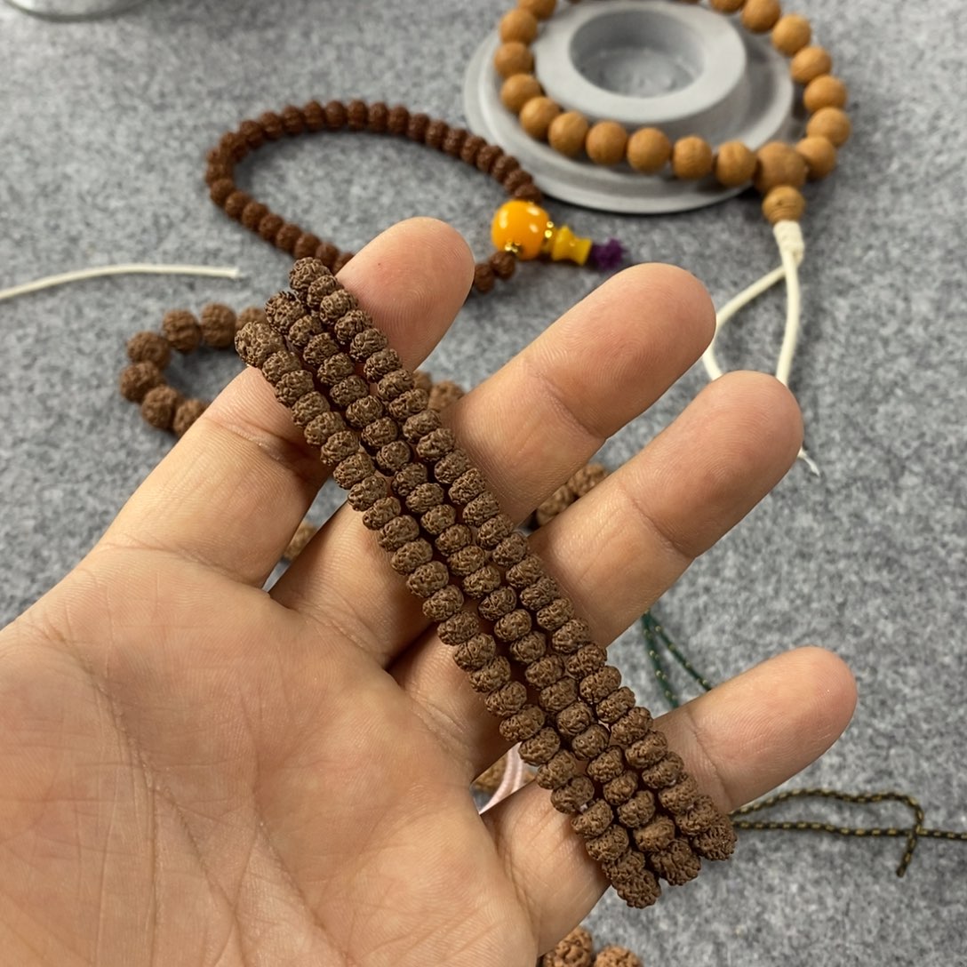 先***森凤眼菩提吊坠6.5平细