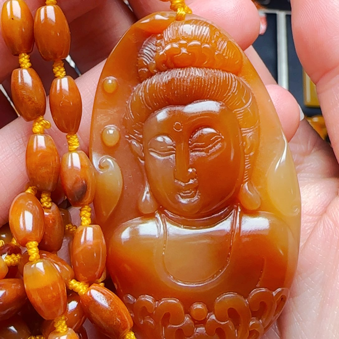 石英质玉（黄龙玉）1未镶嵌