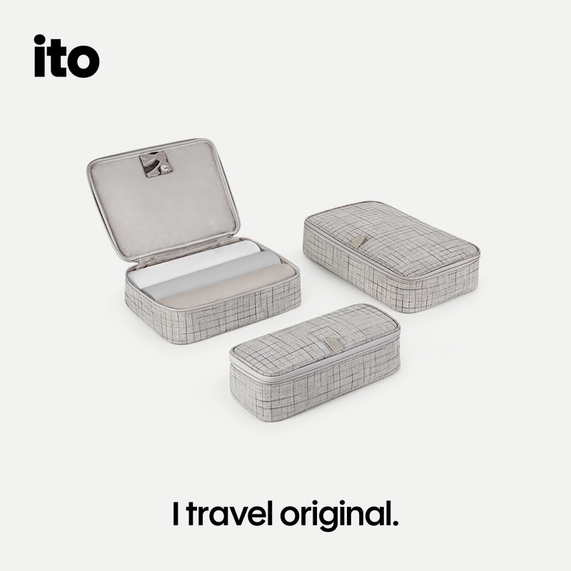 ITOORGANIZER系列可拆卸干湿分离旅行大号衣物收纳包双层水洗商务