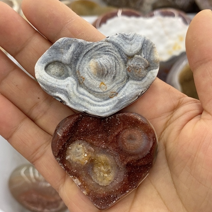 珠宝半成品紫晶未镶嵌