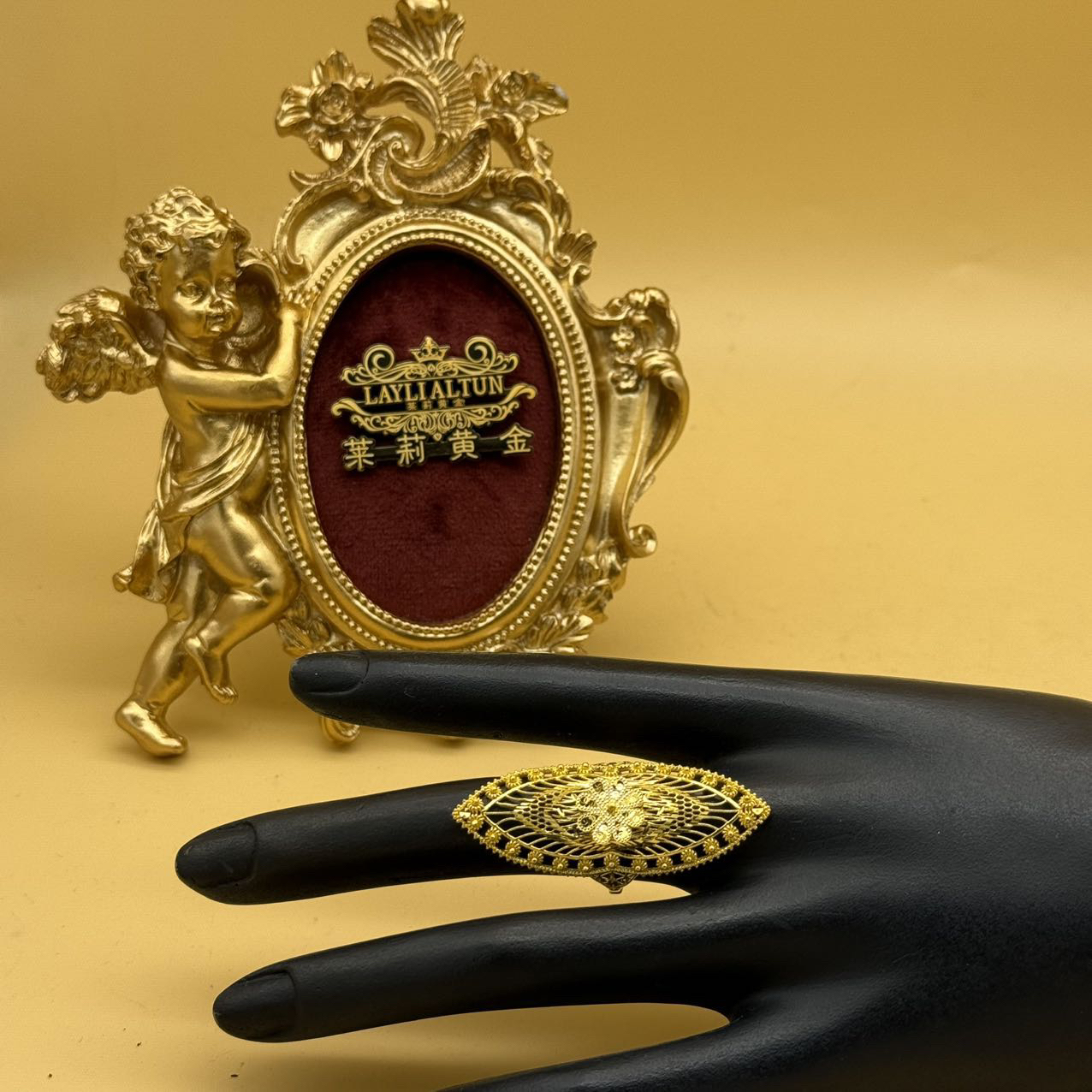 A播 7.20g足金999戒指d