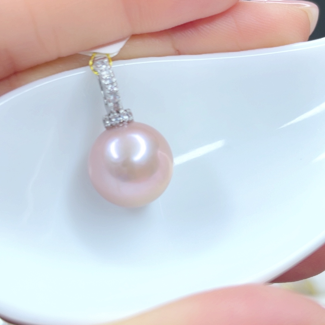 淡水珍珠未镶嵌吊坠(赠链)