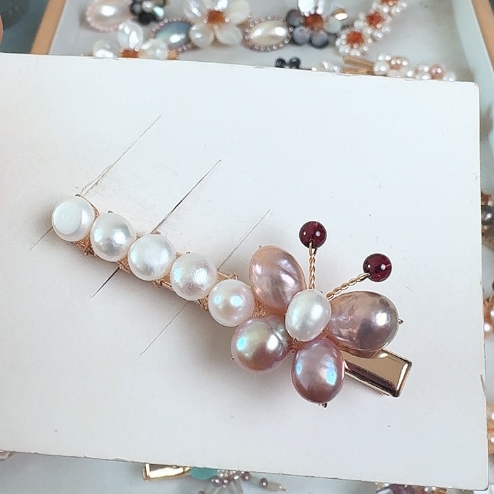 未镶嵌淡水珍珠发饰