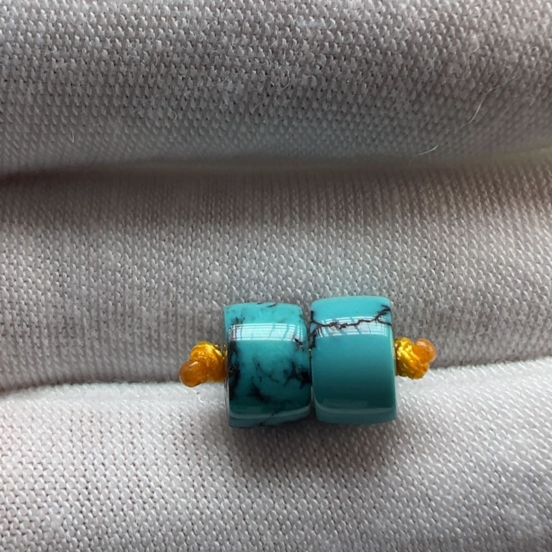 绿松石未镶嵌配饰7.3*4.6