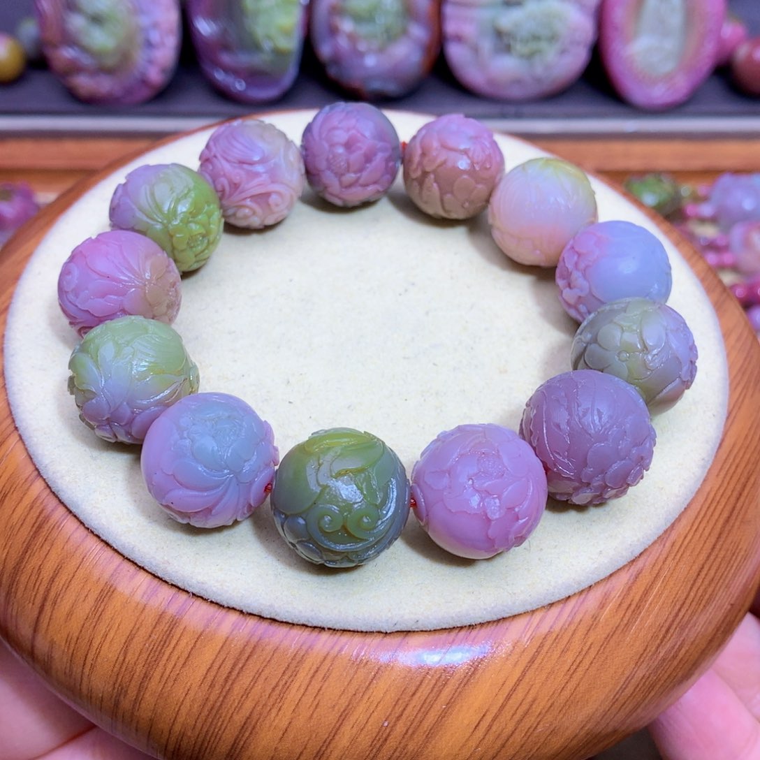 玛瑙未镶嵌手链盐源