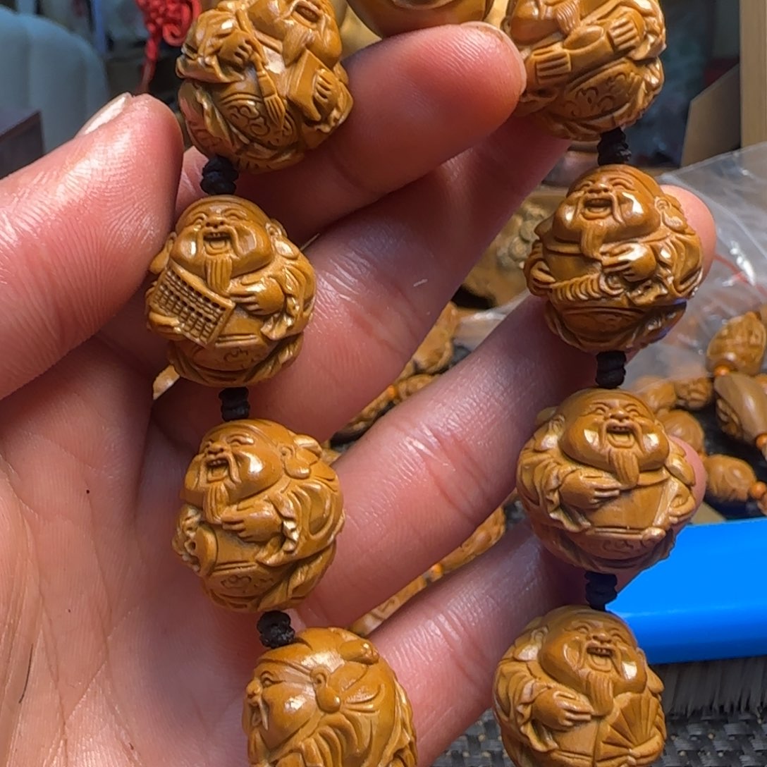 橄榄核手串/手链八大财神