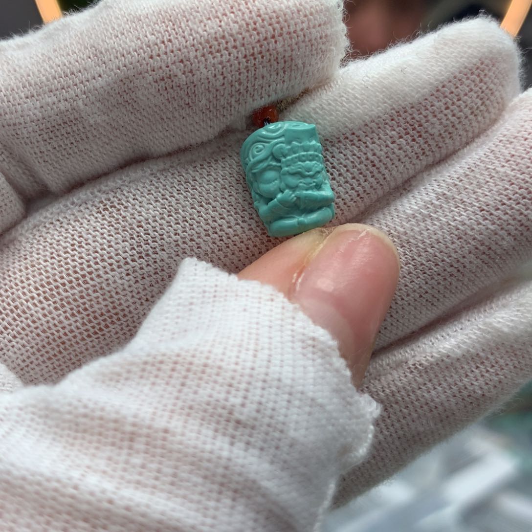 绿松石挂件未镶嵌