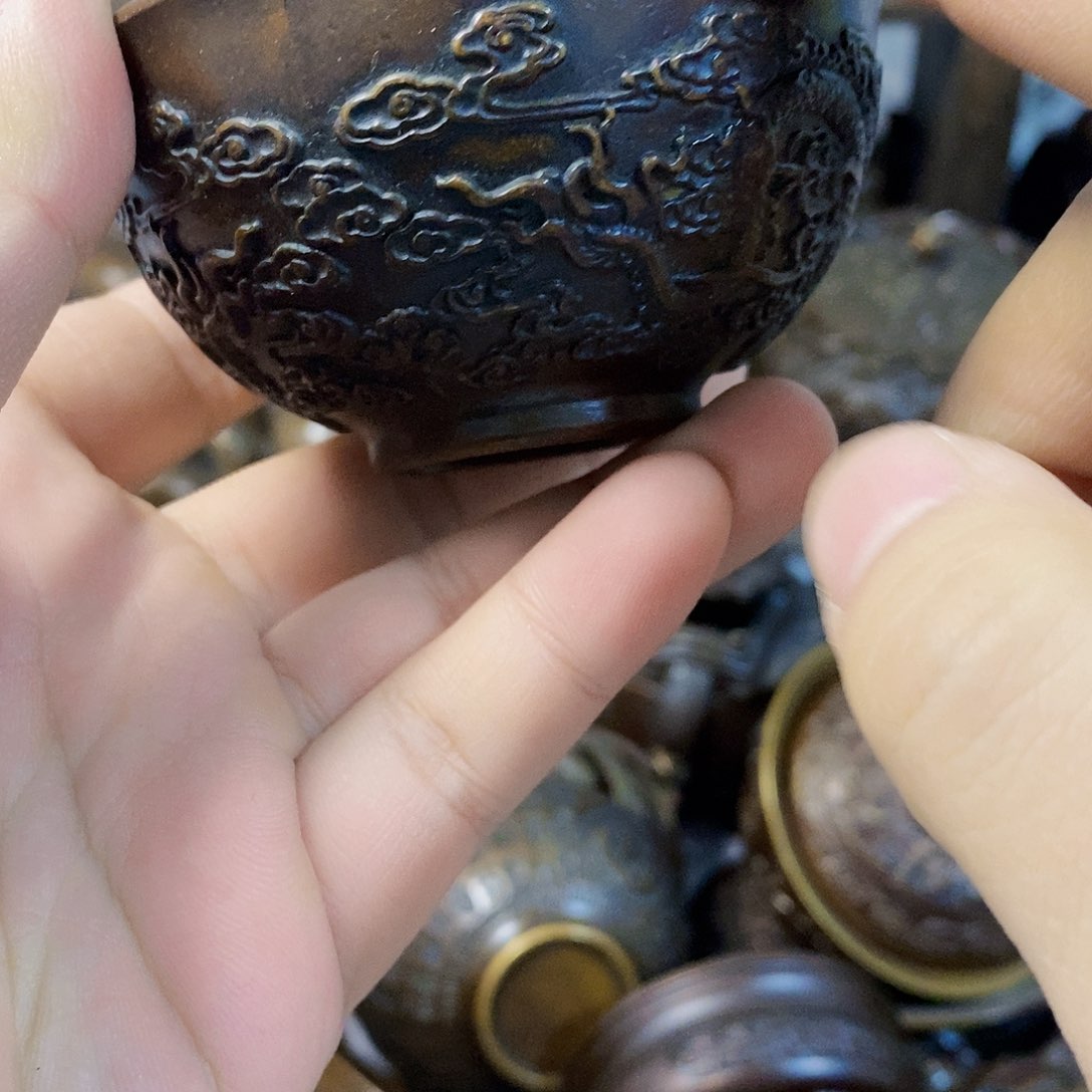 精品文玩铜器摆件 