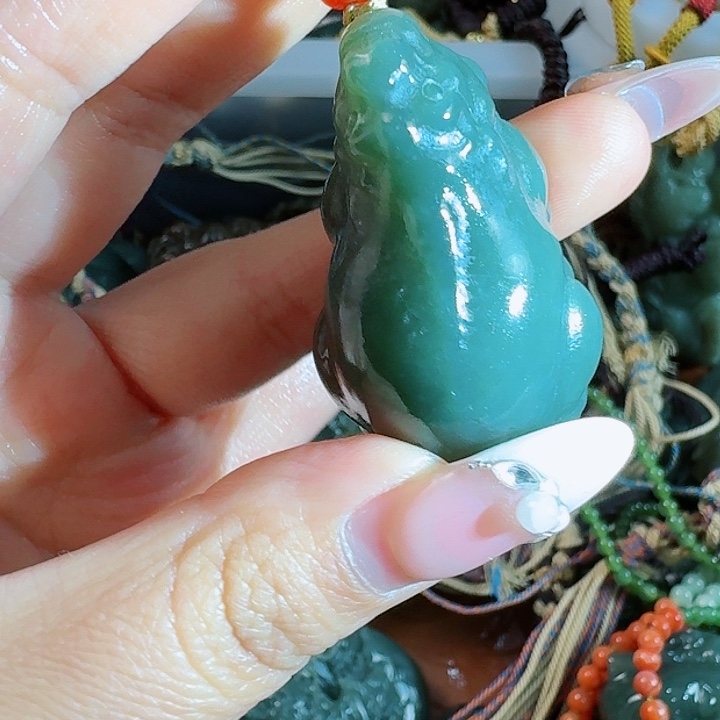 和田玉把件未镶嵌