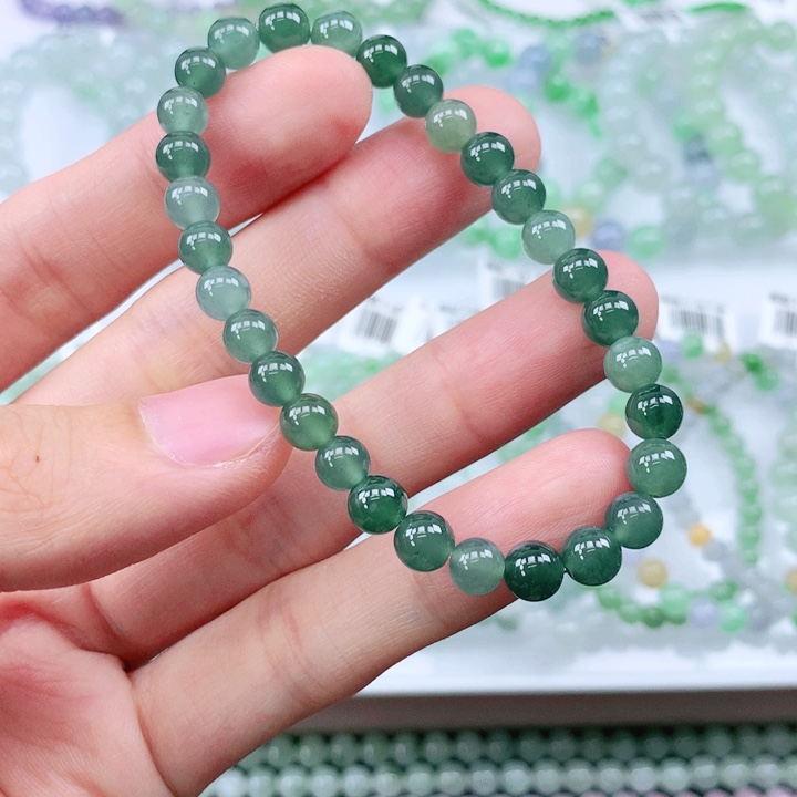 未镶嵌手链翡翠翡翠