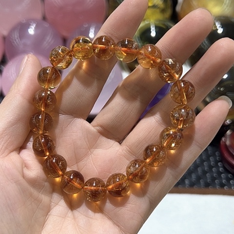 水晶水晶球摆件手串未镶嵌