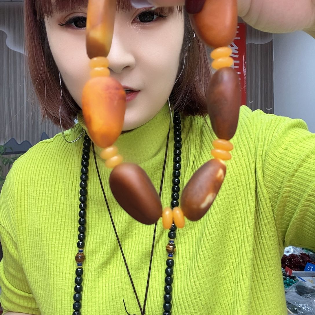 和田玉手链未镶嵌用****0