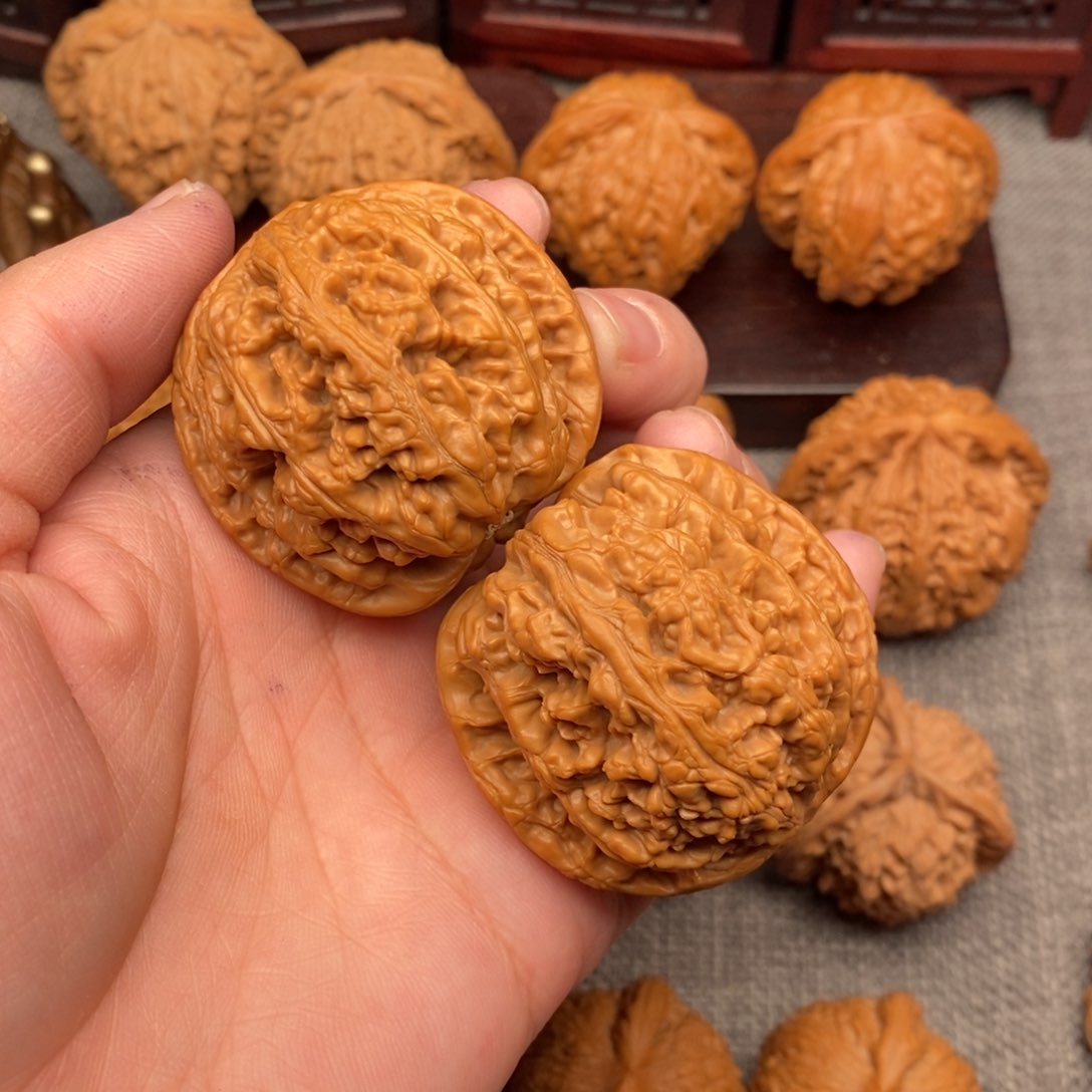 文玩核桃把件無*44平谷大粗筋