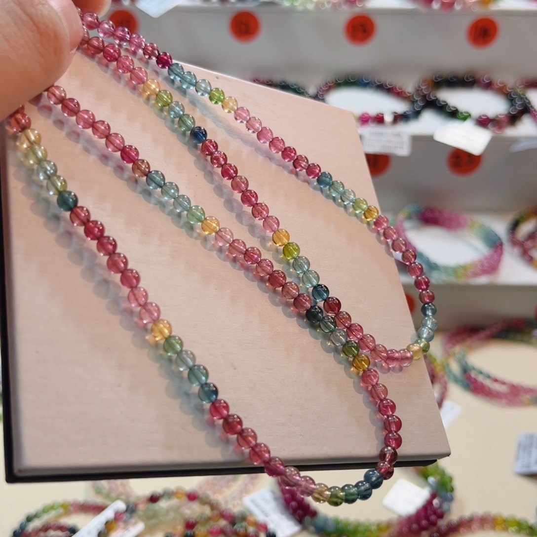 未镶嵌手链碧玺碧玺