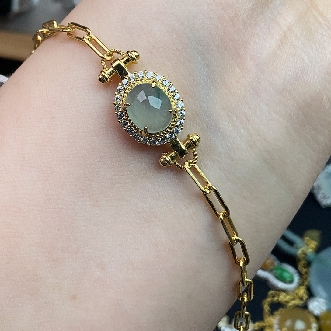 翡翠未镶嵌戒指翡翠