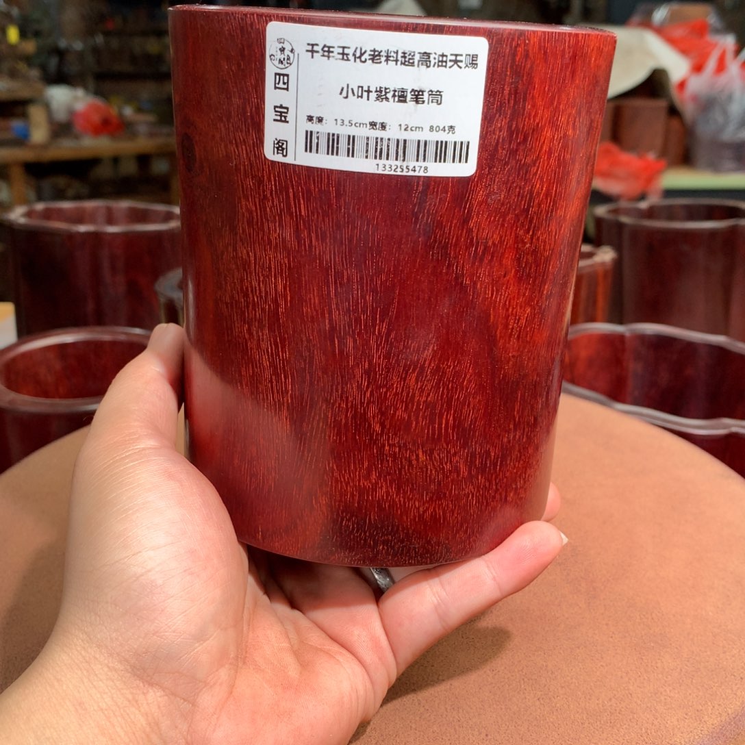 木笔筒工艺大漏价