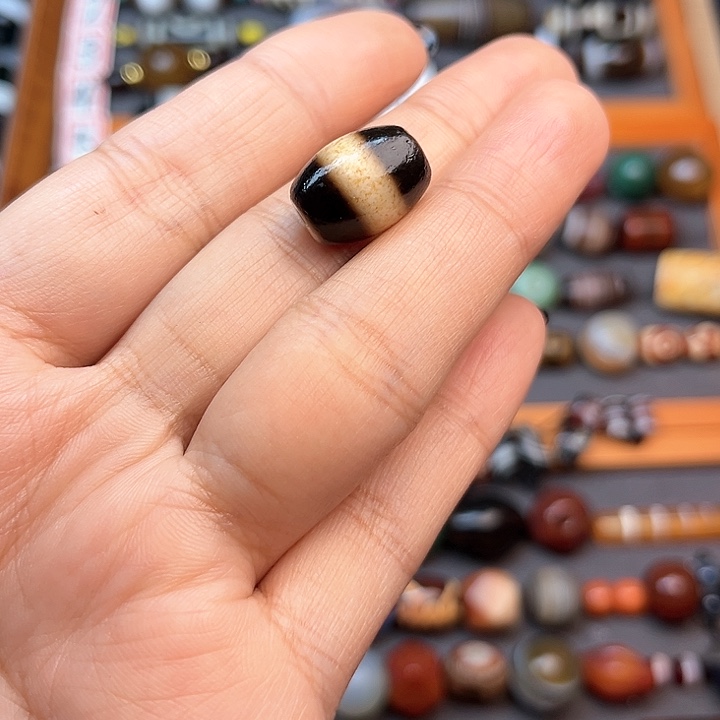 玛瑙/玉髓珠宝半成品未镶嵌豆*