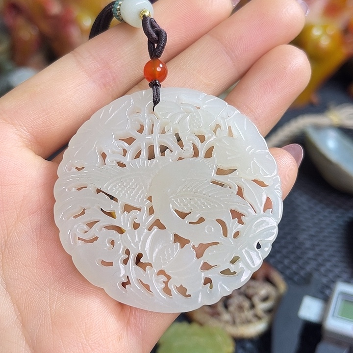 和田玉（糖玉）未镶嵌挂件