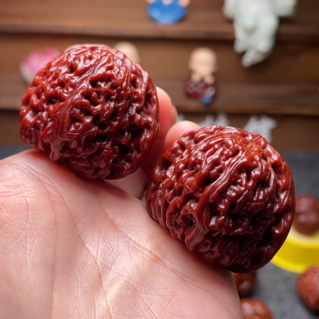 吊坠文玩核桃文玩核桃 手把件 南将石 40