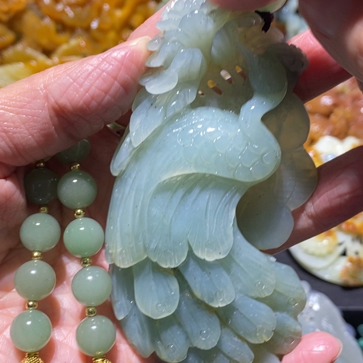 岫玉岫玉吊坠未镶嵌