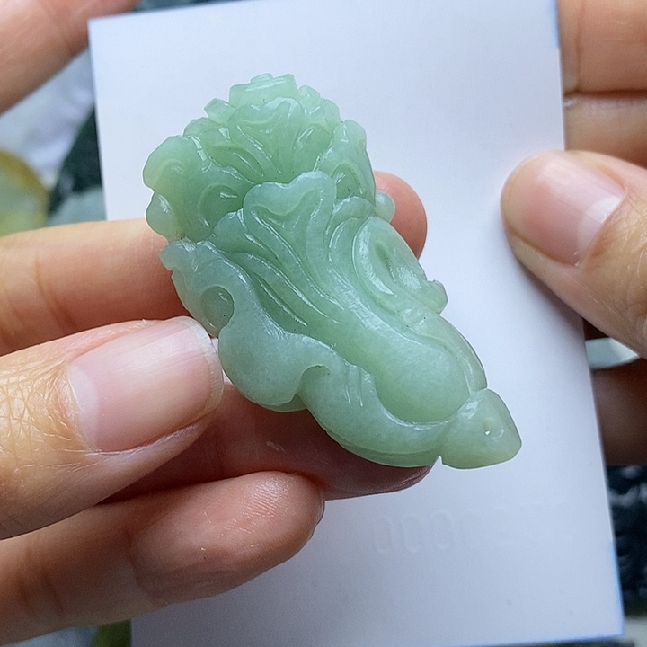 定制翡翠未镶嵌毛货