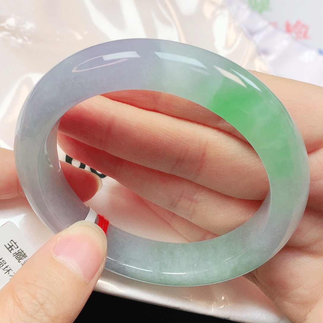 未镶嵌手镯翡翠抖音666