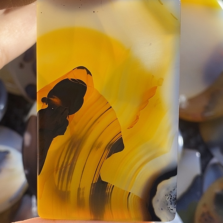 未镶嵌颈饰玛瑙/玉髓华*