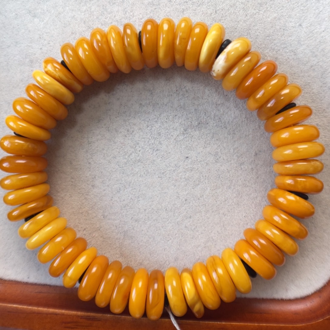 蜜蜡未镶嵌手链蜜蜡