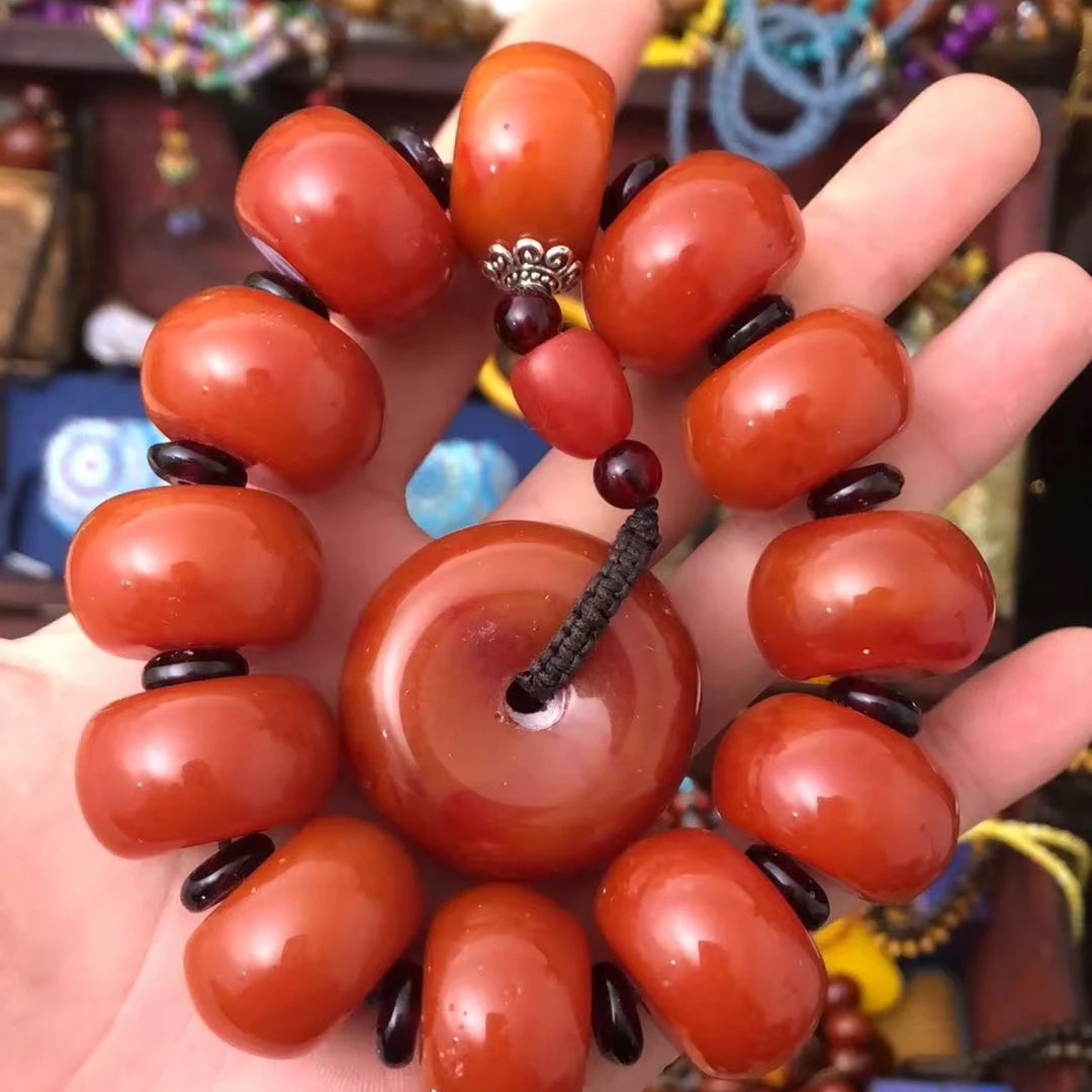 【闪购商品】大红蜜蜡手池