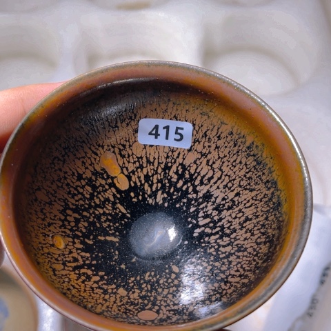 茶盏原矿原釉柴烧建盏