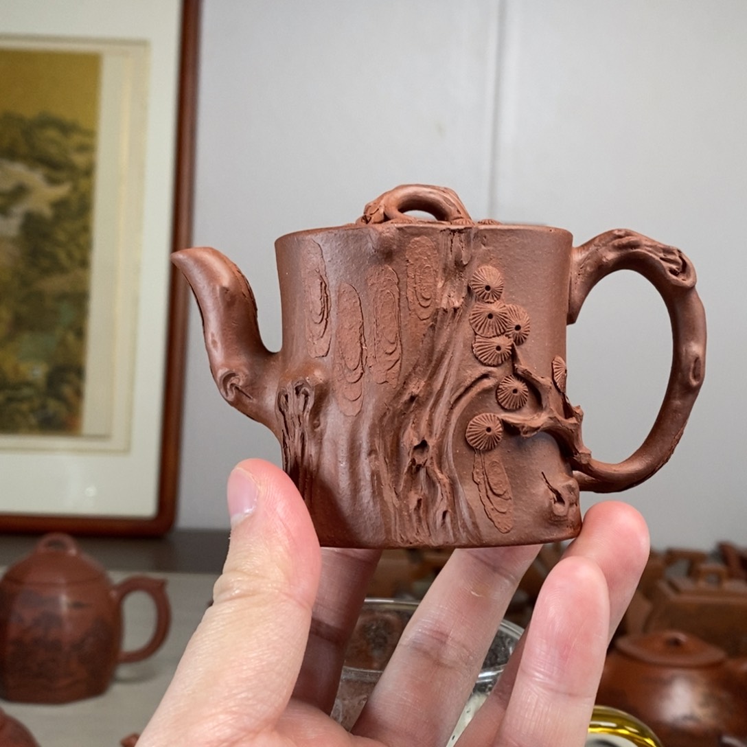 茶壶紫砂原矿泥料传统工艺制作