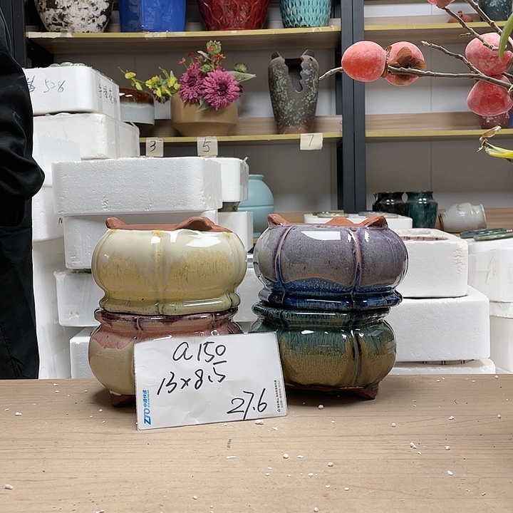 粗陶多肉花盆微瑕150