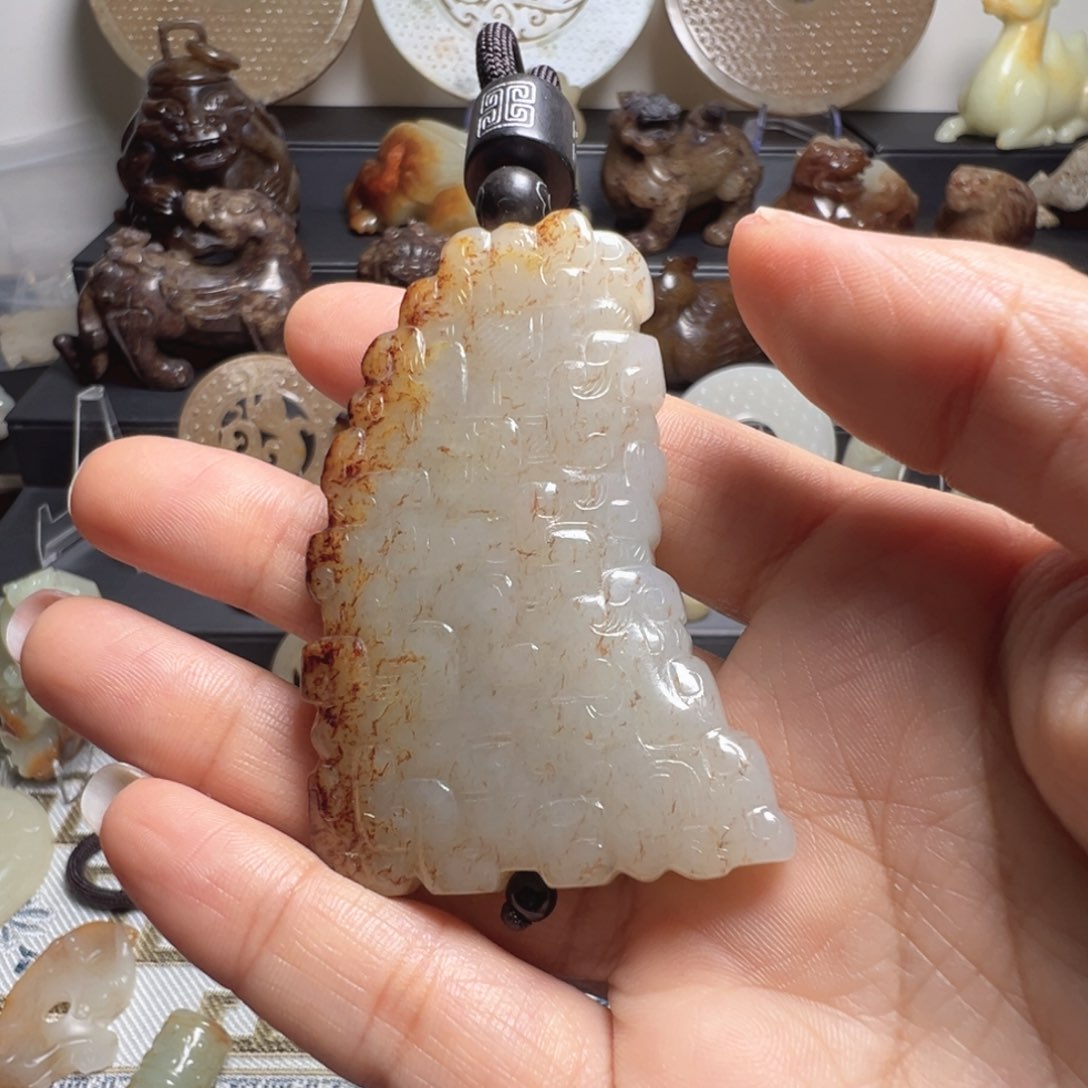 和田玉挂件未镶嵌艺*