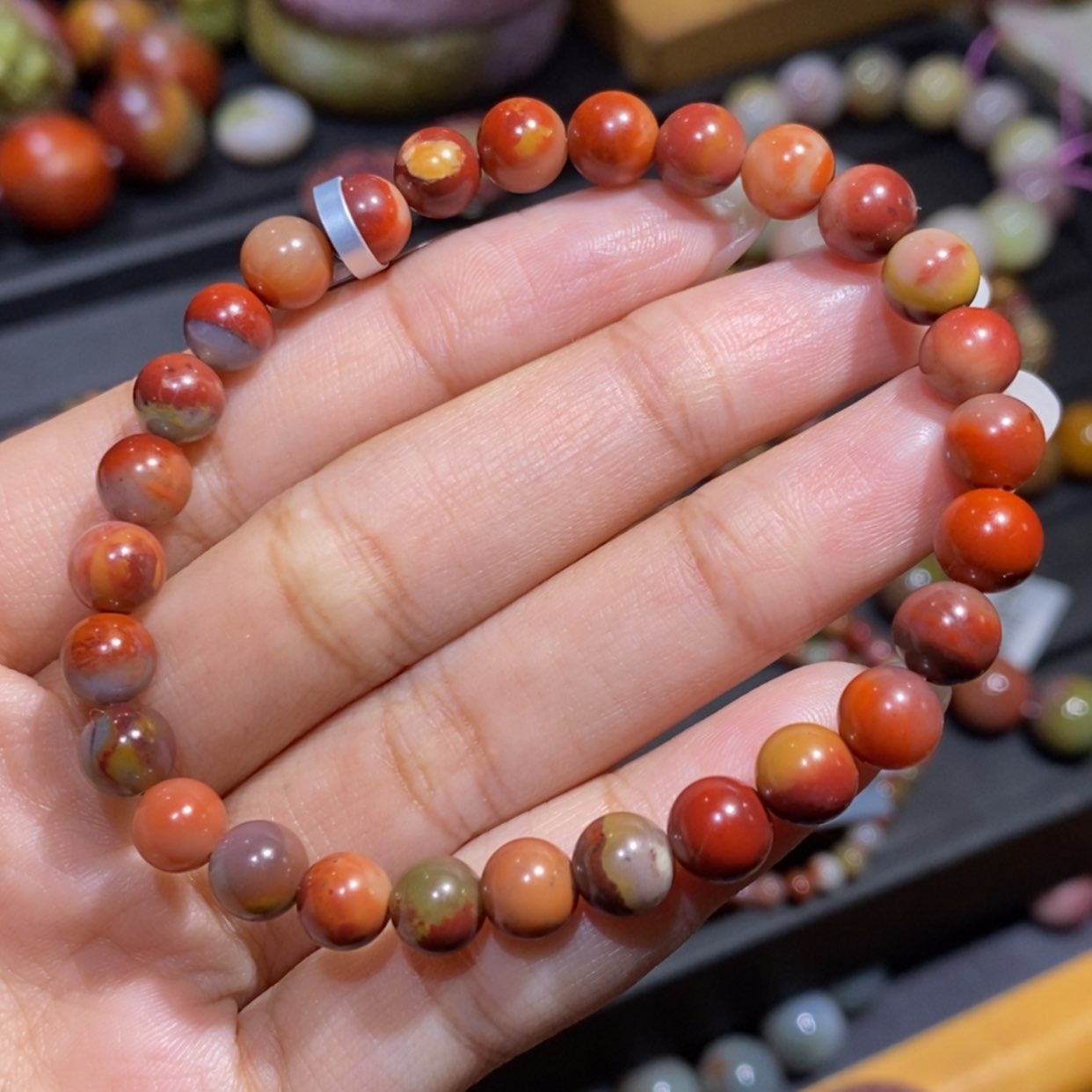 【闪购商品】未镶嵌手链玛瑙/玉髓盐源玛瑙