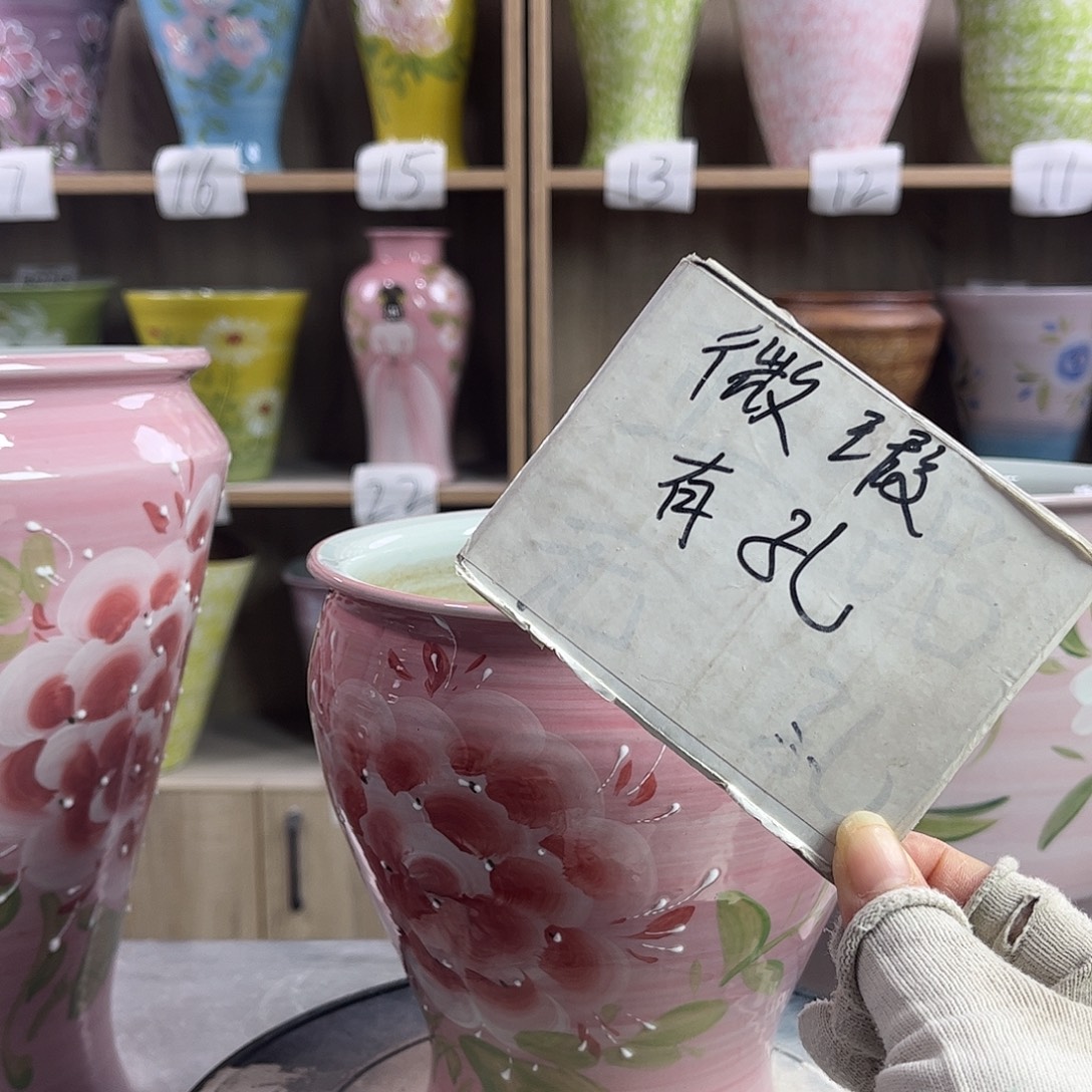 景德镇陶瓷花盆花盆
