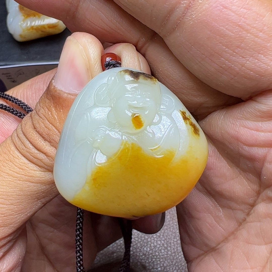 吊坠(不含链)未镶嵌和田玉