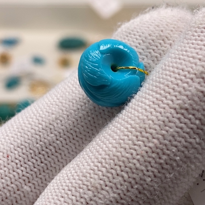 绿松石珠宝奇石未镶嵌