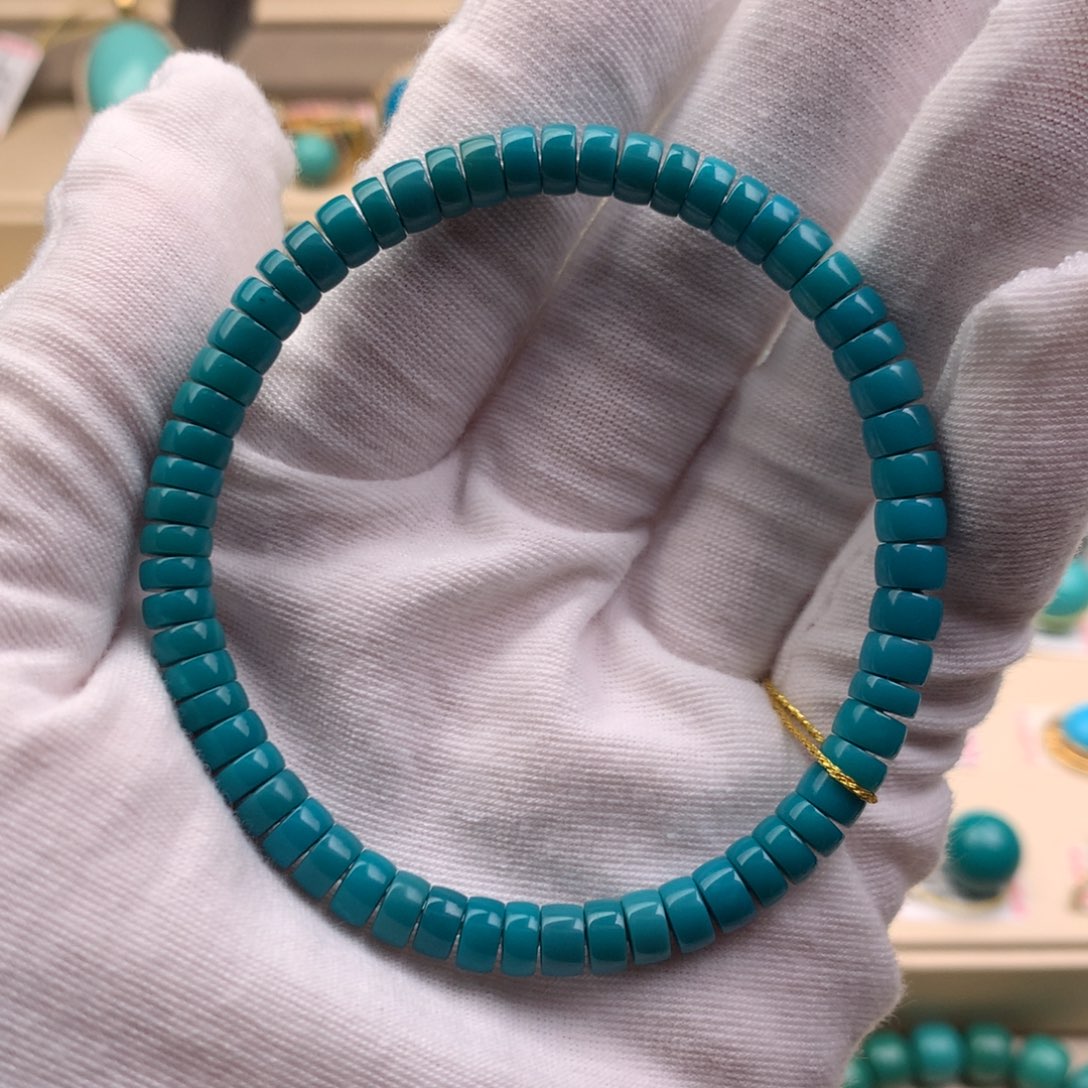 未镶嵌绿松石珠宝奇石