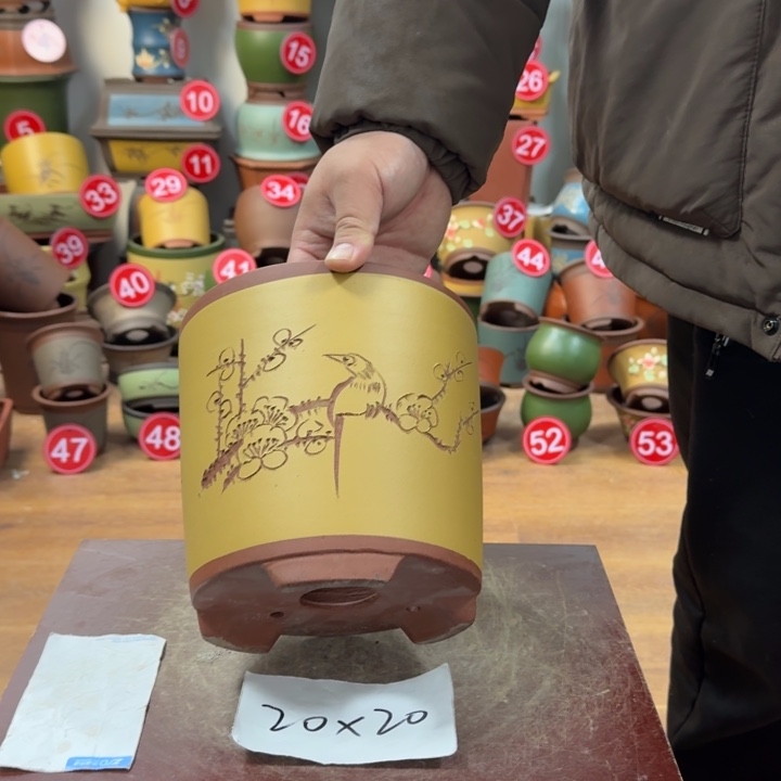 紫砂花盆破损包赔