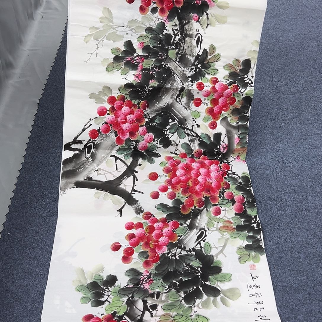 国画国画作品宣纸纯手绘