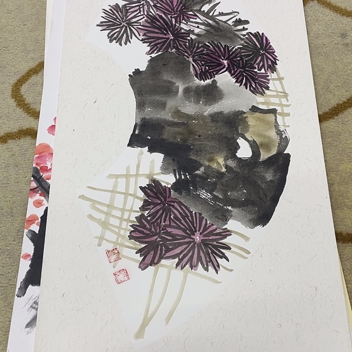 国画33-66卡纸作品艺