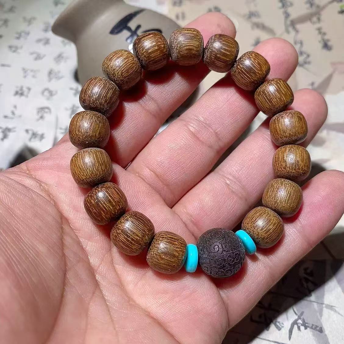 增香沉香木沉香木单圈老型（无礼盒）576