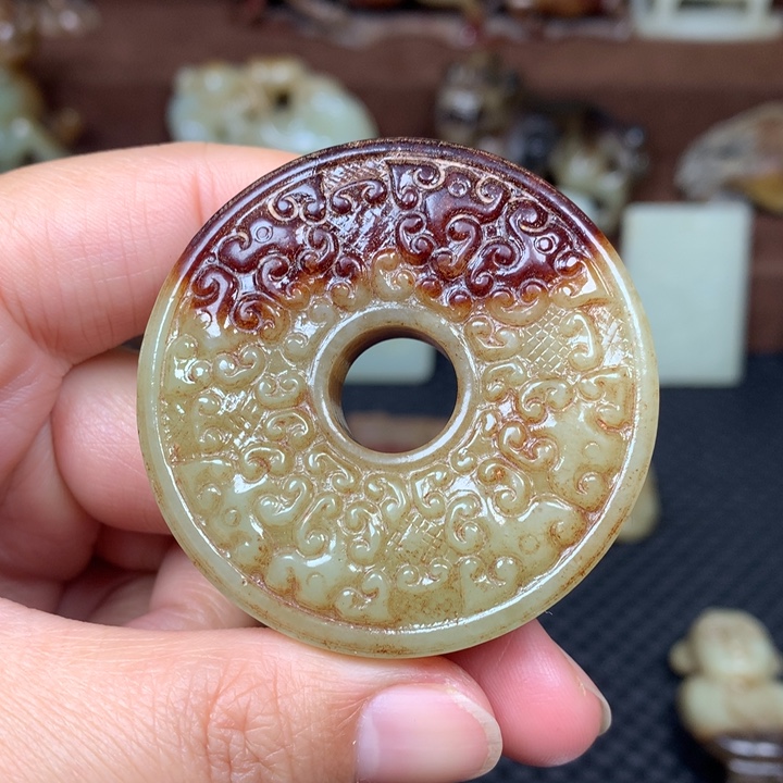 和田玉把件未镶嵌