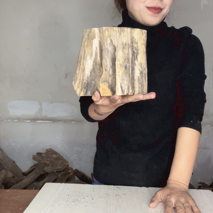 哪***王木太行崖柏摆件摆件