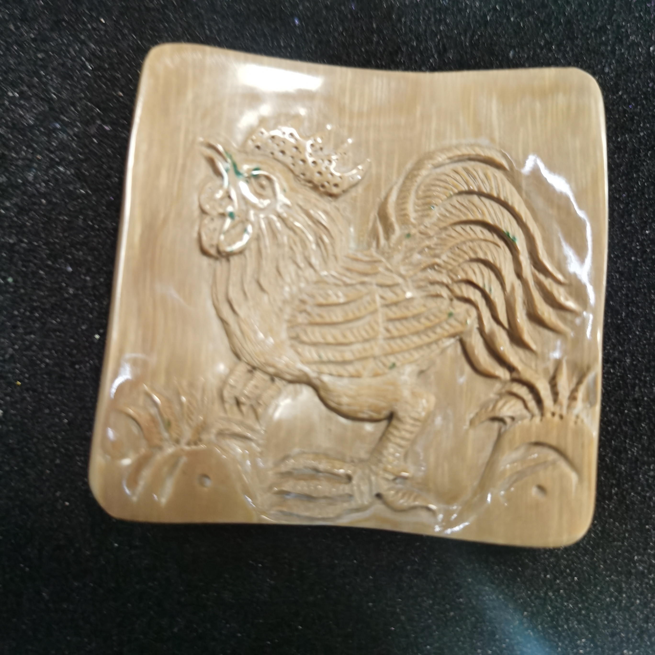 猛犸雕刻件约10克ZL600