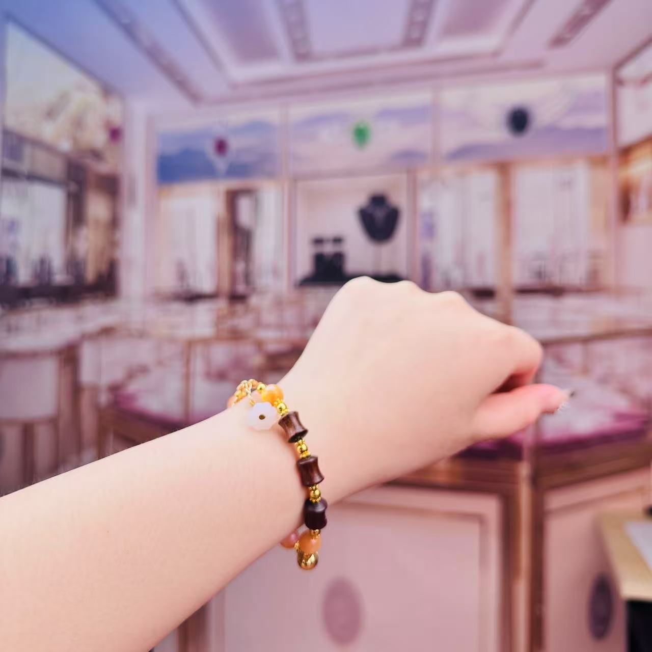 海南黄花梨单圈无礼盒450