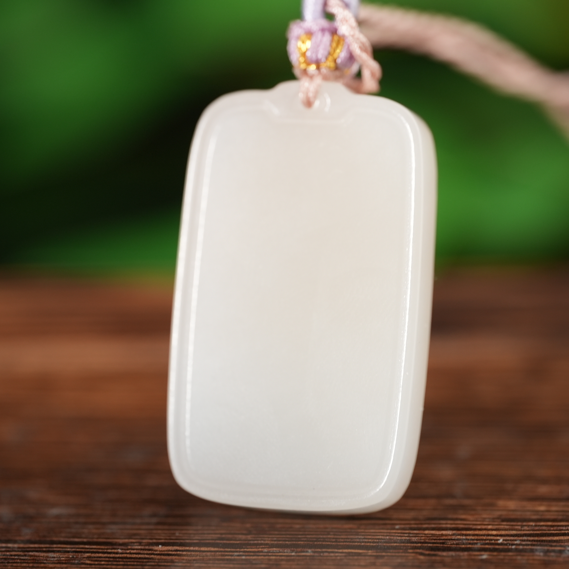 和田玉平安无事牌【华豫甄选】ADYP250529030