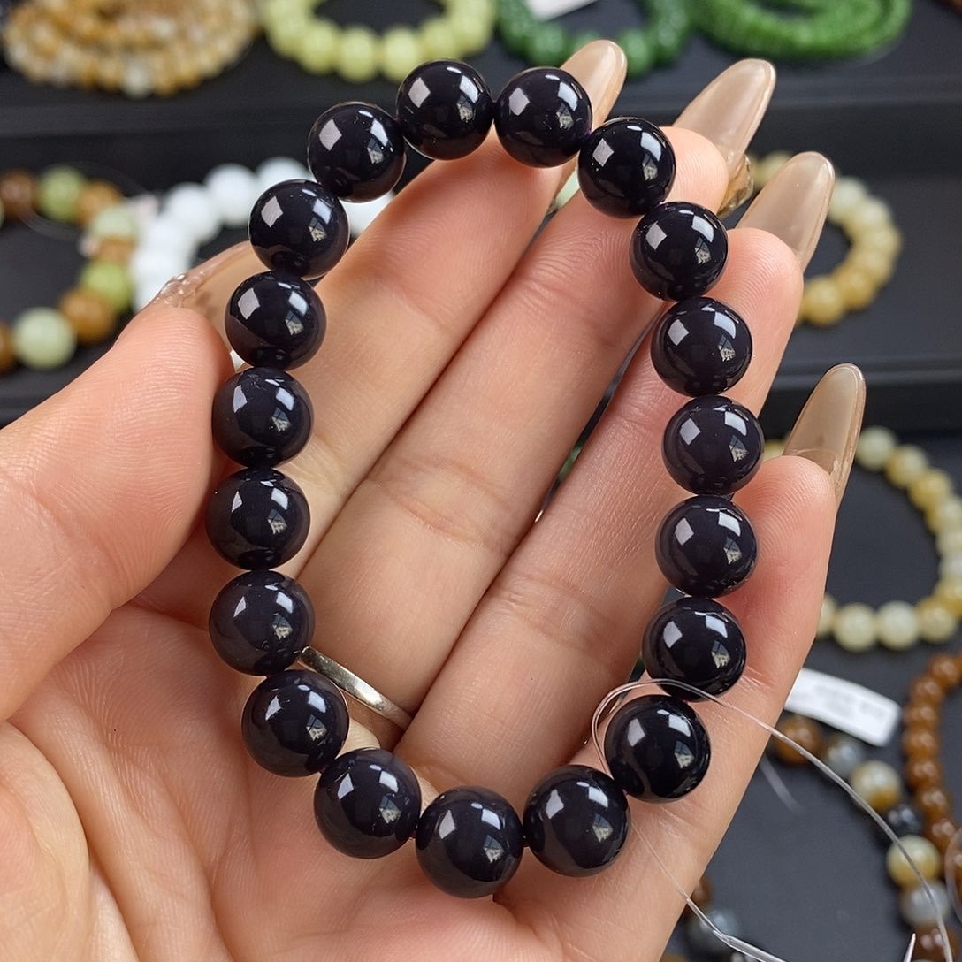 和田玉手串未镶嵌