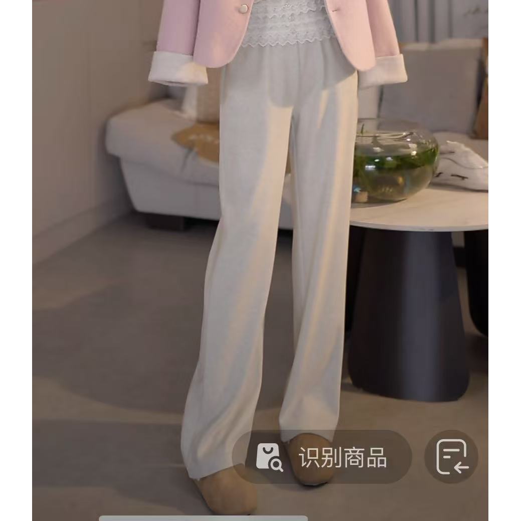 『慵懒时光J』MSY设计显瘦百搭时尚休闲裤8281