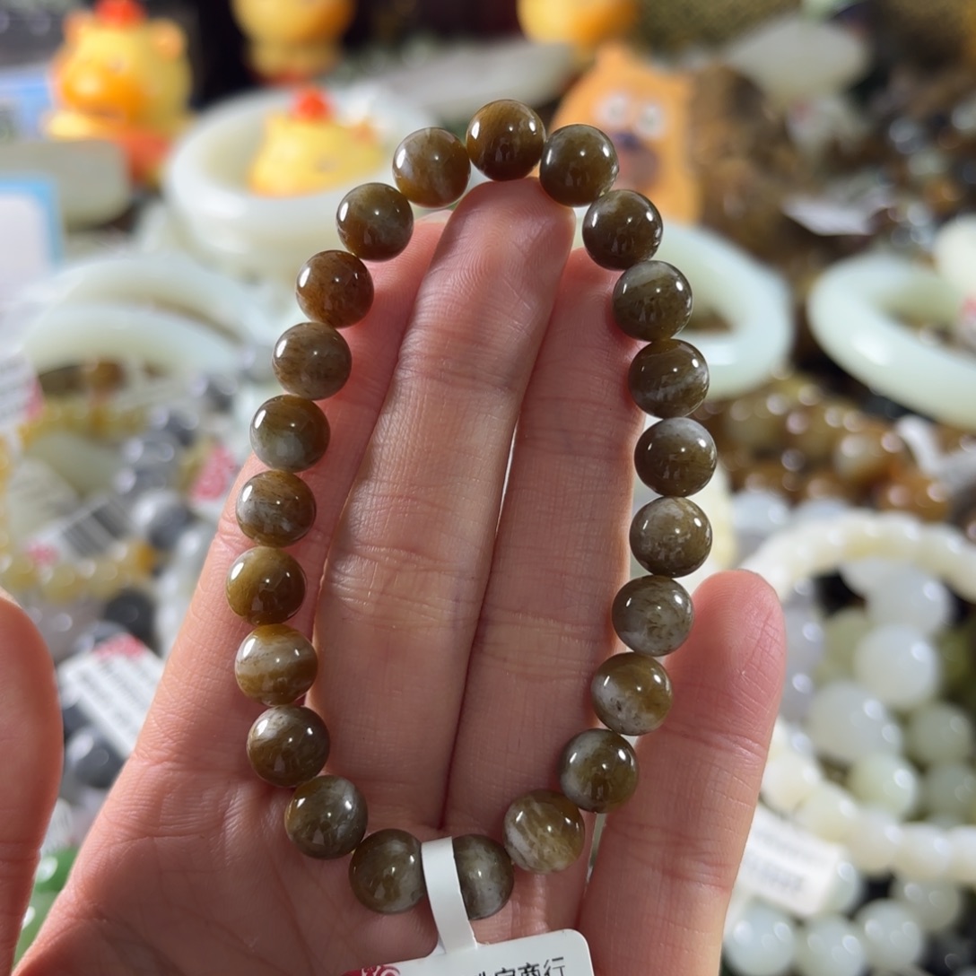 和田玉未镶嵌手串156